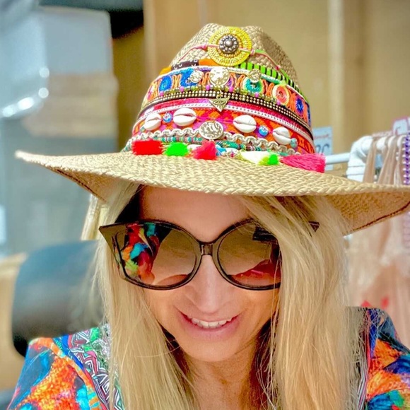 Colombian Handmade Hat Boho Beach Sombrero - Picture 6 of 6